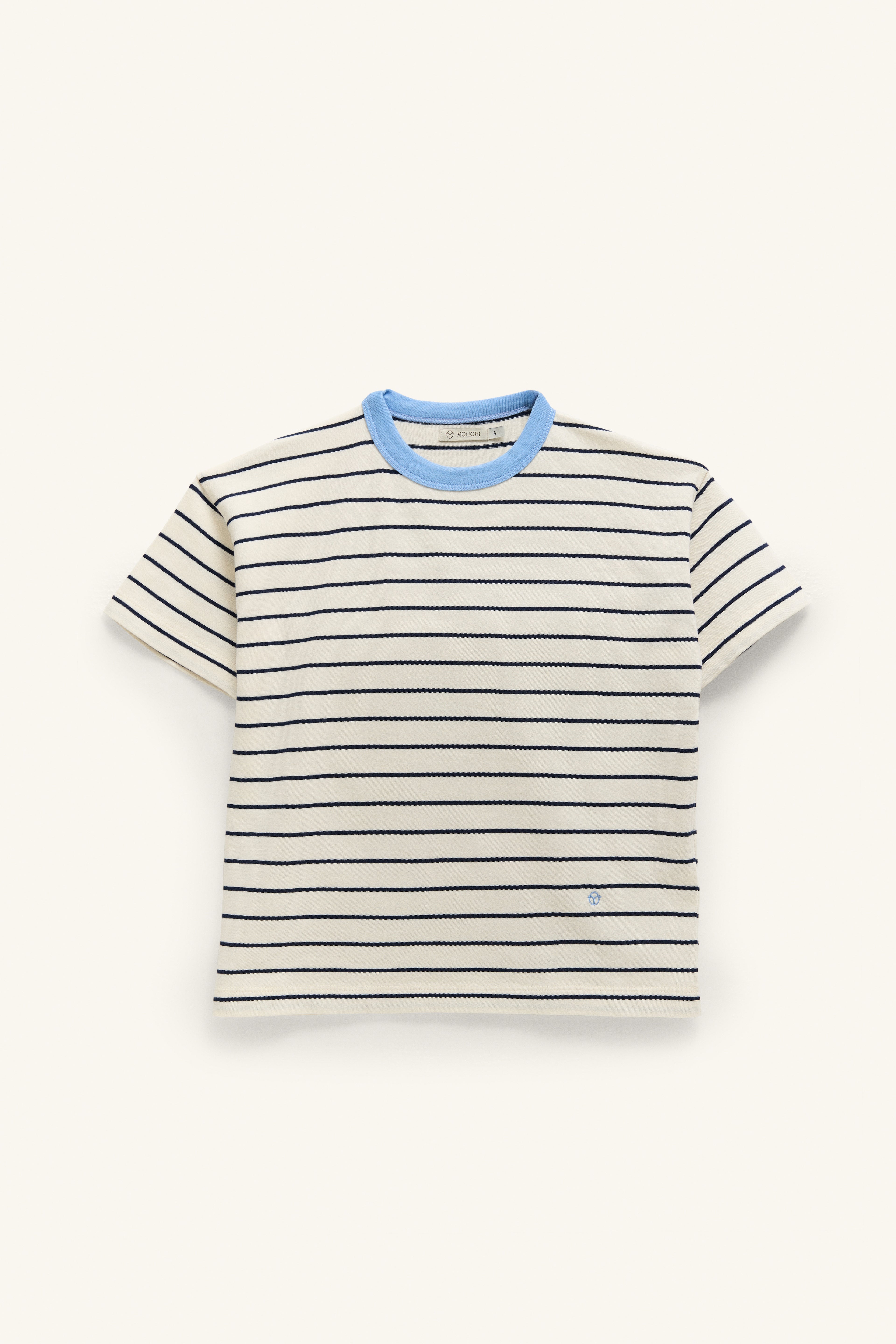 CAMISETA RAYAS MANGA CORTA