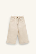 PANTALÓN CULOTTE DENIM CRUDO