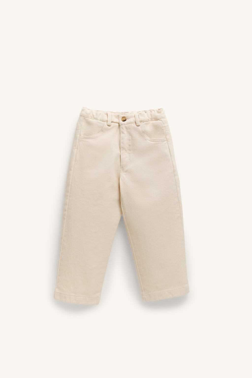 PANTALÓN DENIM CRUDO