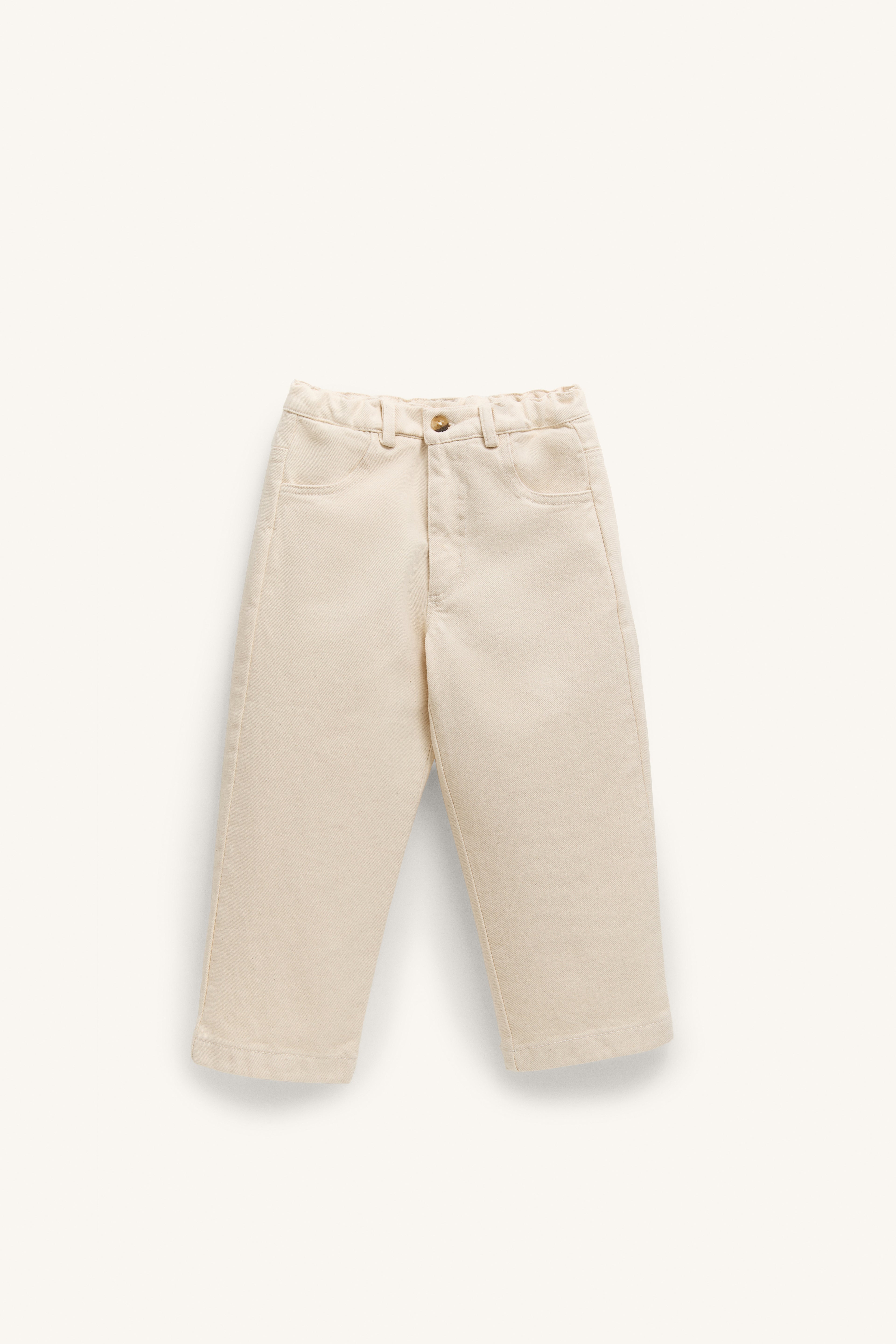 PANTALÓN DENIM CRUDO