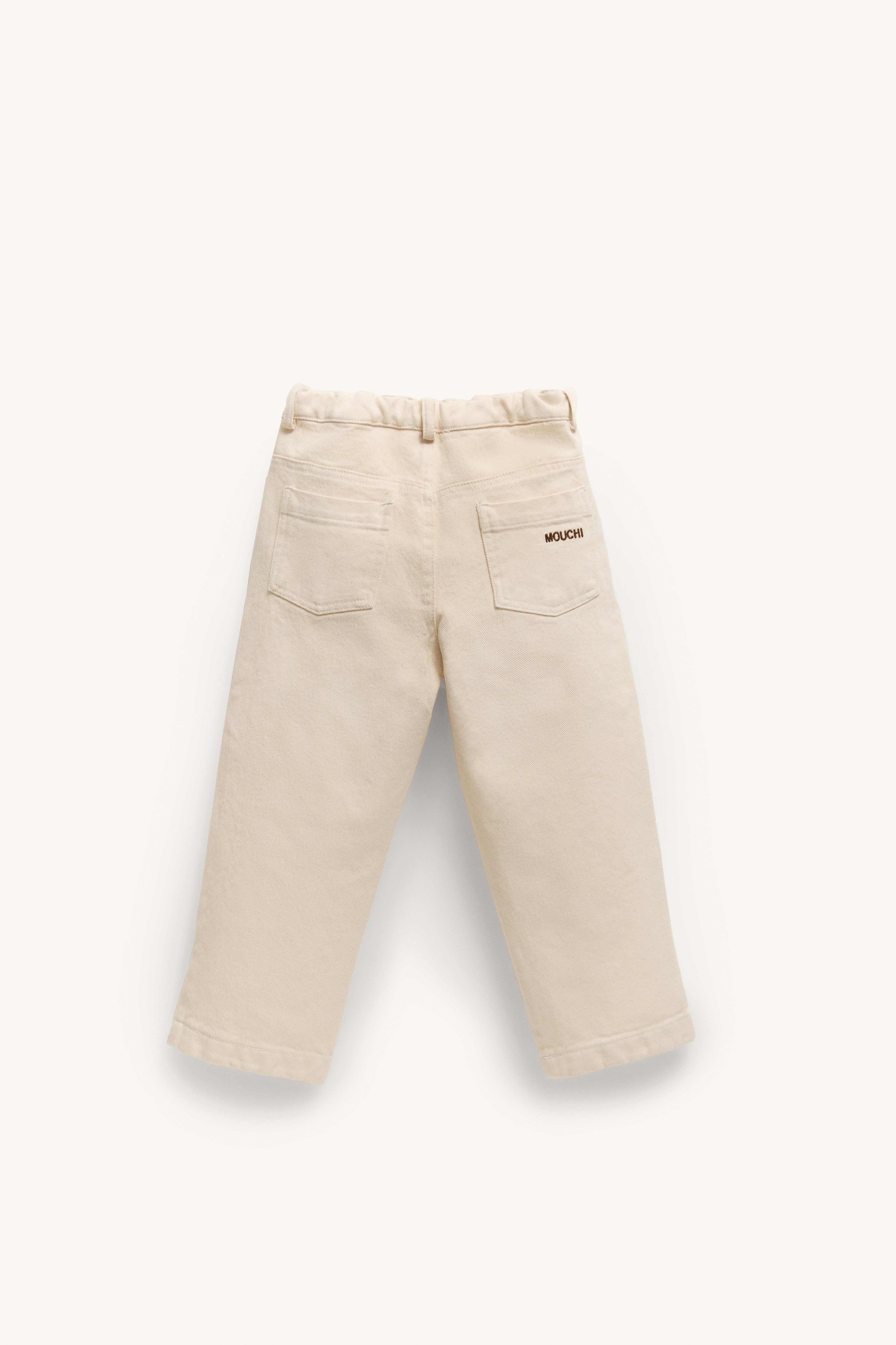 PANTALÓN DENIM CRUDO