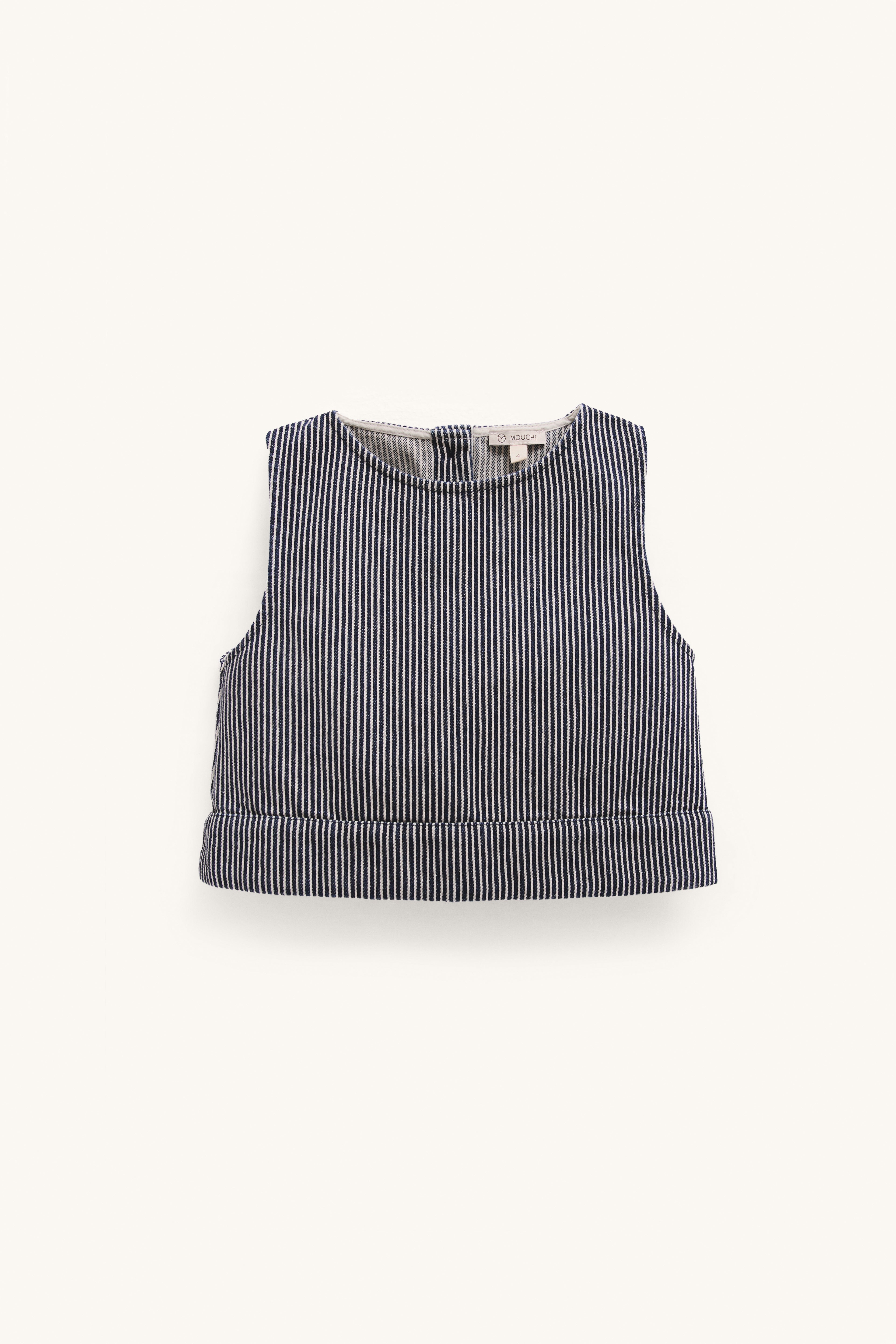 TOP DENIM RAYAS