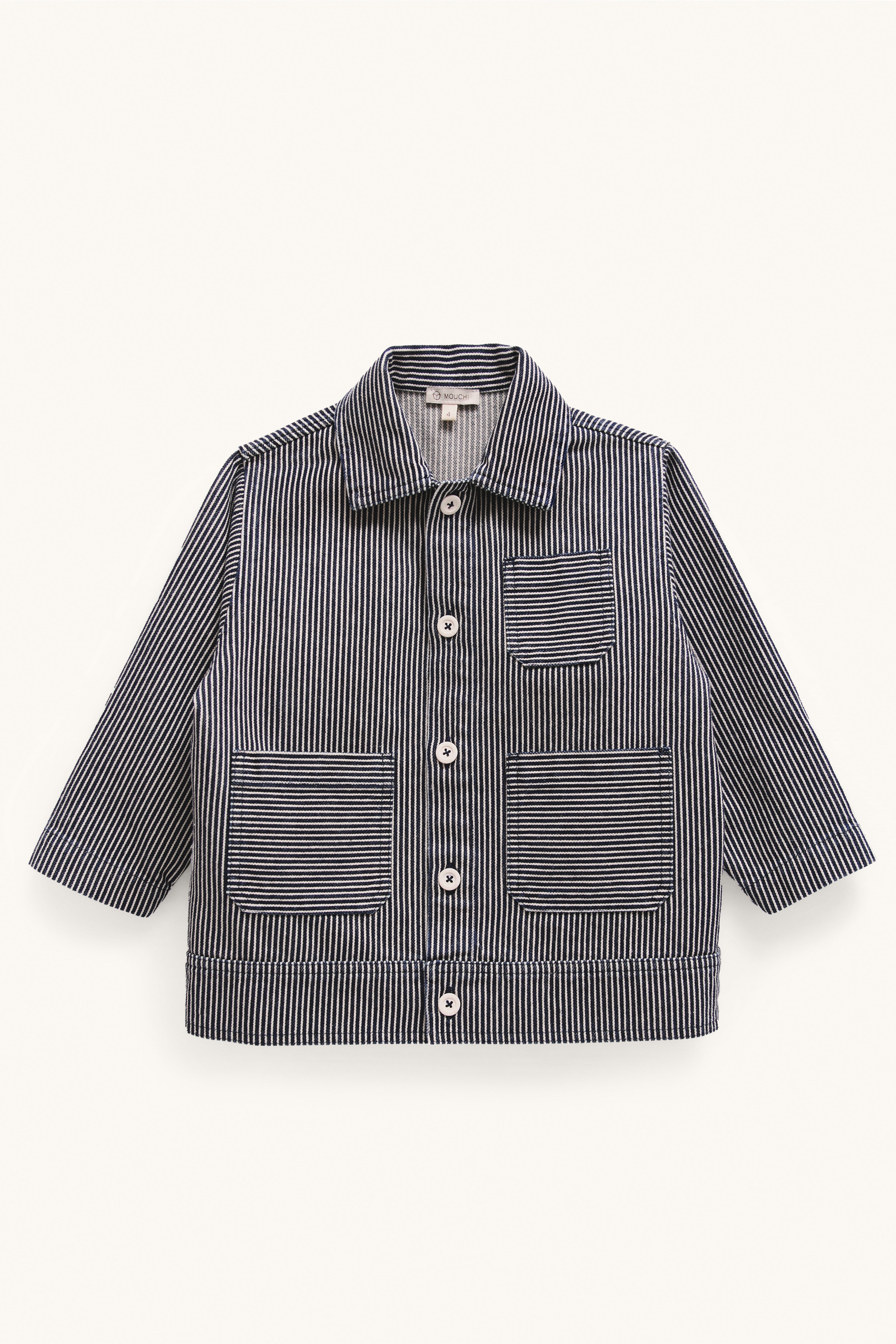 CHAQUETA DENIM RAYAS
