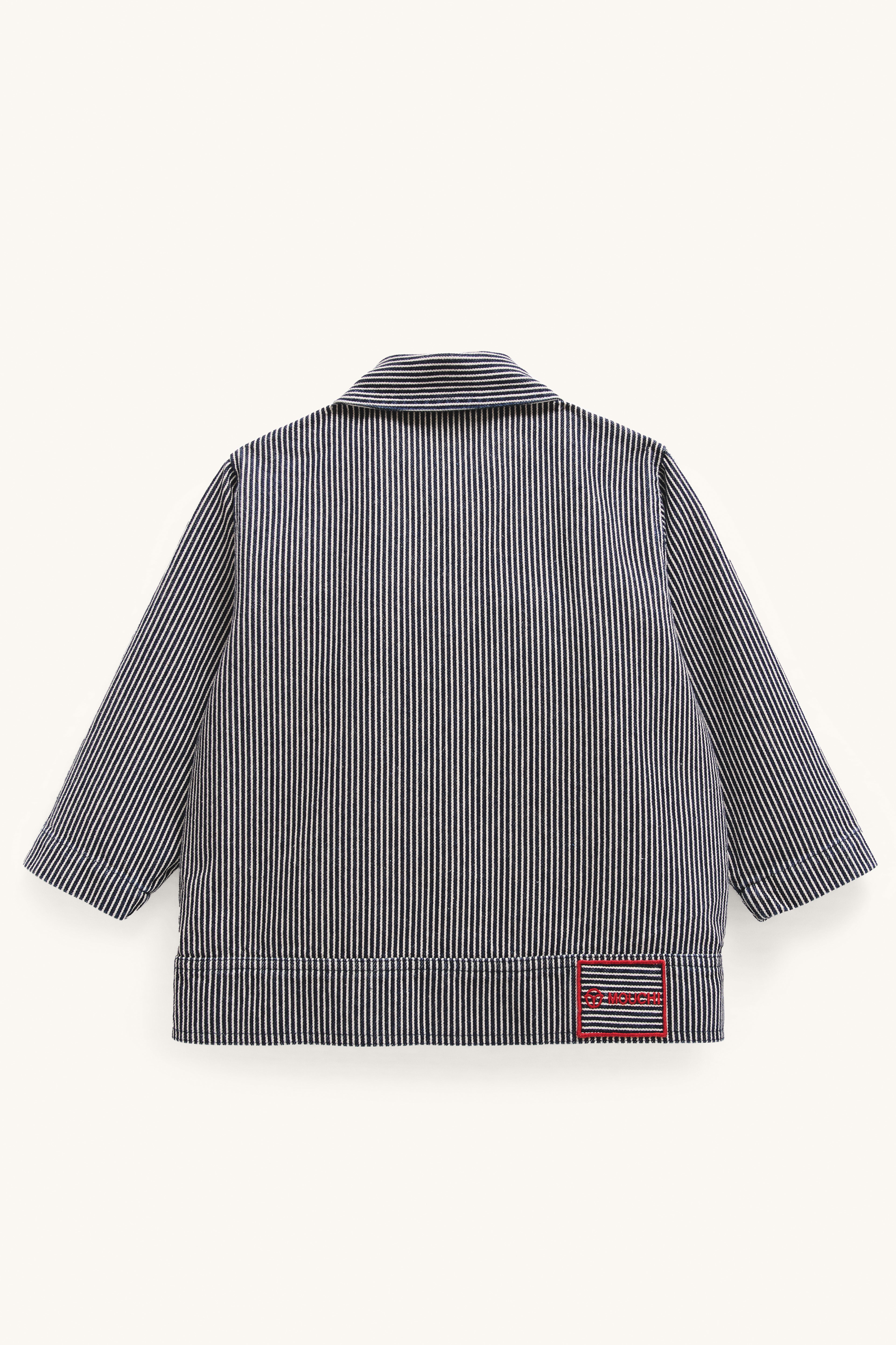 CHAQUETA DENIM RAYAS